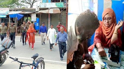 নোয়াখালীতে দুই ভুয়া চিকিৎসককে দুই লাখ টাকা জরিমানা।