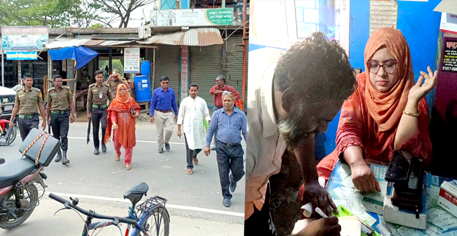 নোয়াখালীতে দুই ভুয়া চিকিৎসককে দুই লাখ টাকা জরিমানা।