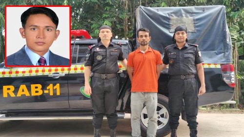 সিএনজি চালককে জবাই করে হত্যাকারী পলাতক আসামি গ্রেফতার।
