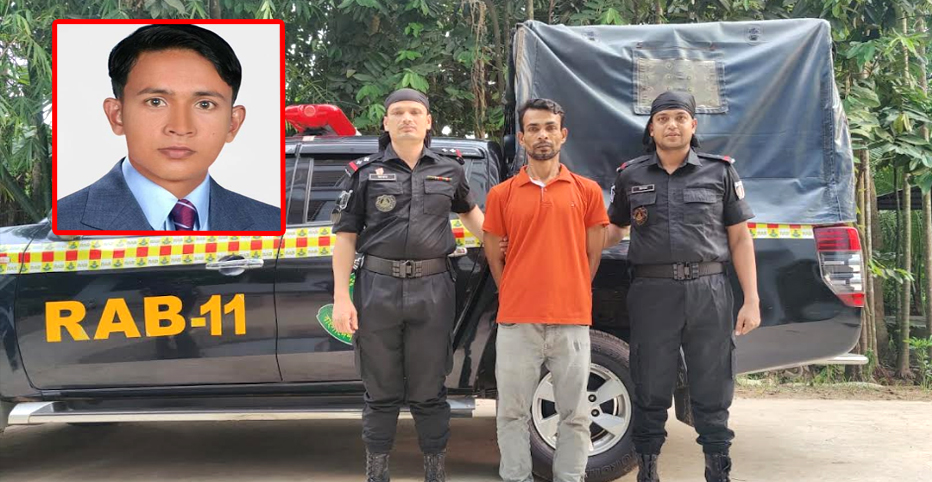 সিএনজি চালককে জবাই করে হত্যাকারী পলাতক আসামি গ্রেফতার।
