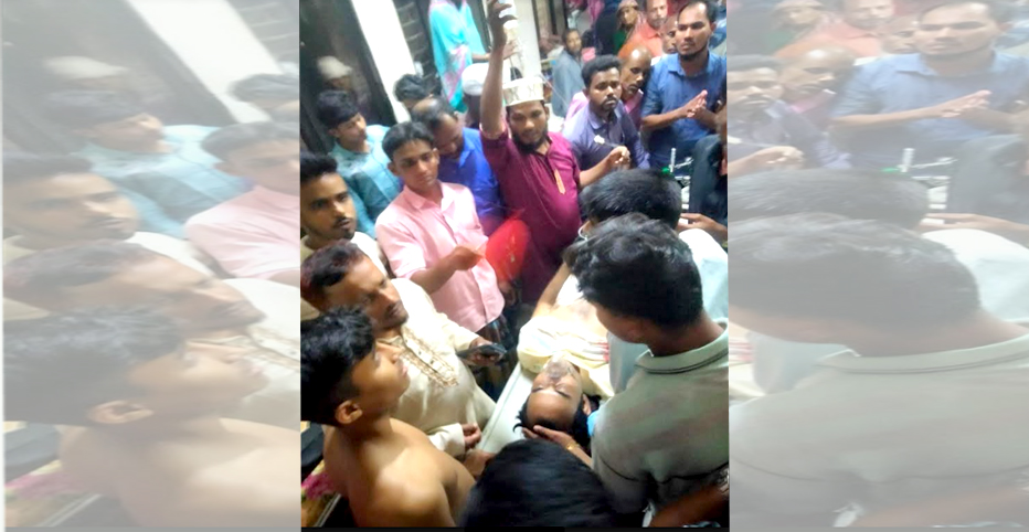 নোয়াখালীতে আওয়ামীলীগ নেতা গুলিবিদ্ধ।
