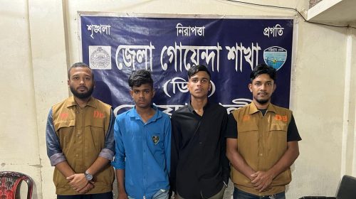 নগ্ন ভিডিও ধারণ করে লাখ টাকা আদায়, দুইজন গ্রেফতার