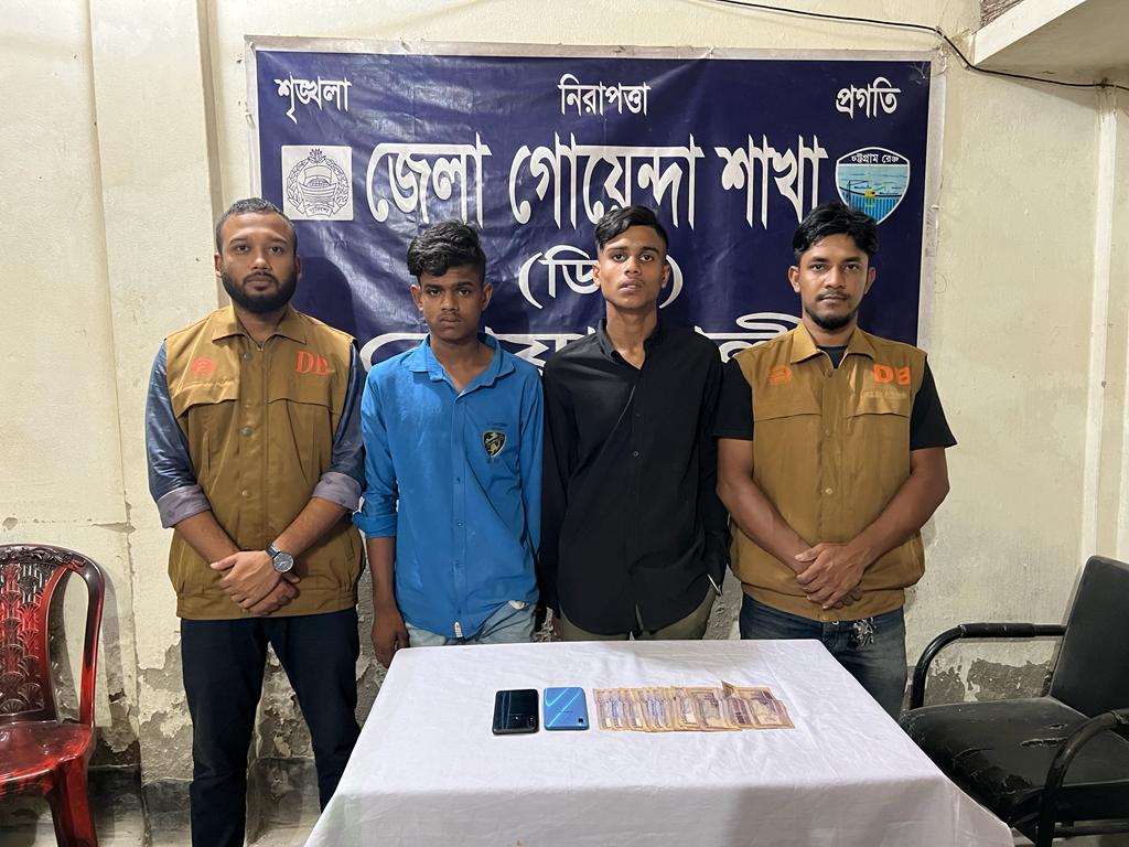নগ্ন ভিডিও ধারণ করে লাখ টাকা আদায়, দুইজন গ্রেফতার