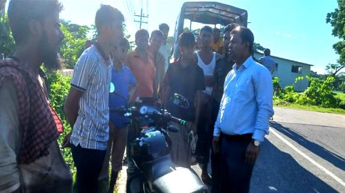 গাঁজা সেবন করে মোটরসাইকেল চালানোর দায়ে যুবকের কারাদন্ড ও অর্থদন্ড