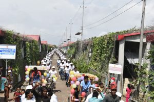 ক্লিন ভাসানচর গ্রিন ভাসানচর' কর্মসূচিতে সাইকেল র‍্যালি 