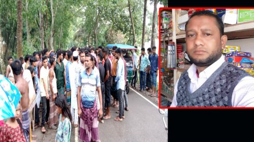 নোয়াখালীতে হ্যান্ড টলি চাপায় ব্যবসায়ীর মৃত্যু