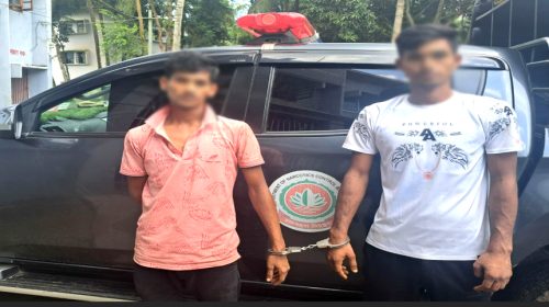 নোয়াখালীতে ইয়াবা সেবনের অপরাধে দুই তরুণের কারাদন্ড