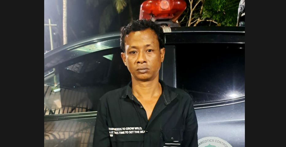 গাঁজা রাখার দায়ে যুবকের তিন মাসের কারাদন্ড