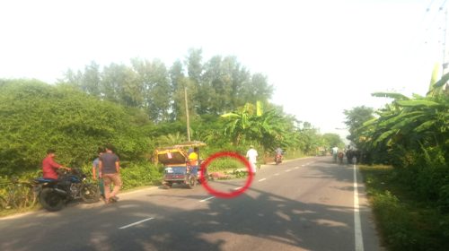 নোয়াখালীতে গাড়ি চাপায় অজ্ঞাতনামা নারী নিহত