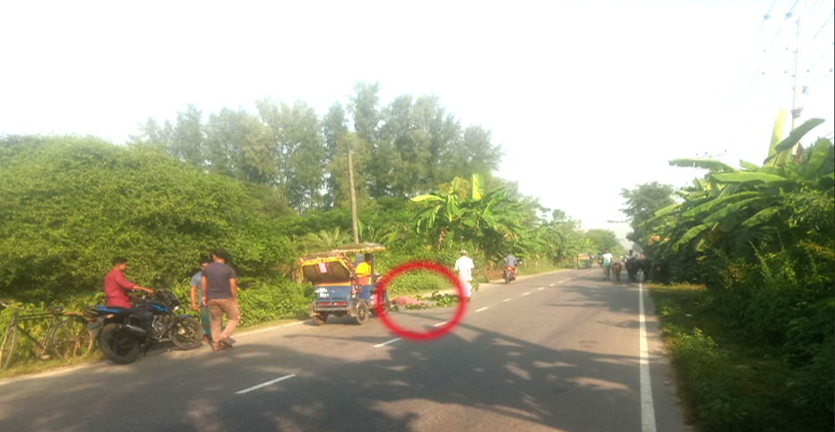 নোয়াখালীতে গাড়ি চাপায় অজ্ঞাতনামা নারী নিহত