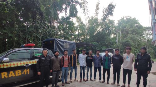 নোয়াখালীতে নাশকতার পরিকল্পনাকালে ৯ কিশোর গ্রেপ্তার