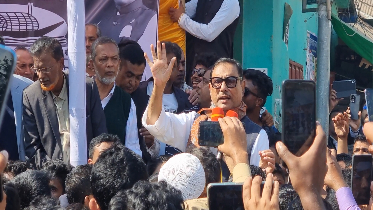 বিএনপি নির্বাচন বন্ধ করতে লাশ ফেলার রাজনীতি করতে চায়: কাদের 