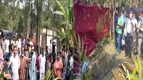 সুবর্ণচরে দাপনের দুই মাস পর কবর থেকে গৃহবধূর লাশ উত্তোলন