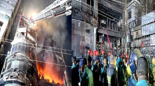রাজধানীর বেইলি রোডের আগ্নিকান্ডে নোয়াখালীর ৪ জনের মৃত্যু