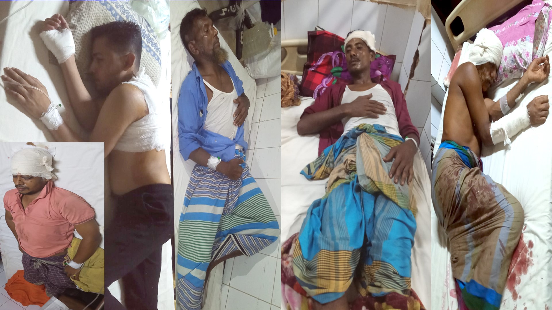 নোয়াখালীতে নির্বাচনী সহিংসতায় পাঁচজন গুলিবিদ্ধ  