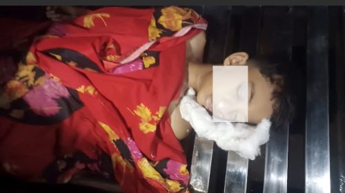 শিশুকে বাঁচাতে গিয়ে ভবনের ছাদ থেকে পড়ে শিশুর মৃত্যু