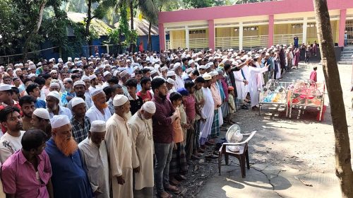 নোয়াখালীতে স্বামীর মৃত্যু শোকে স্ত্রীর মৃত্যু