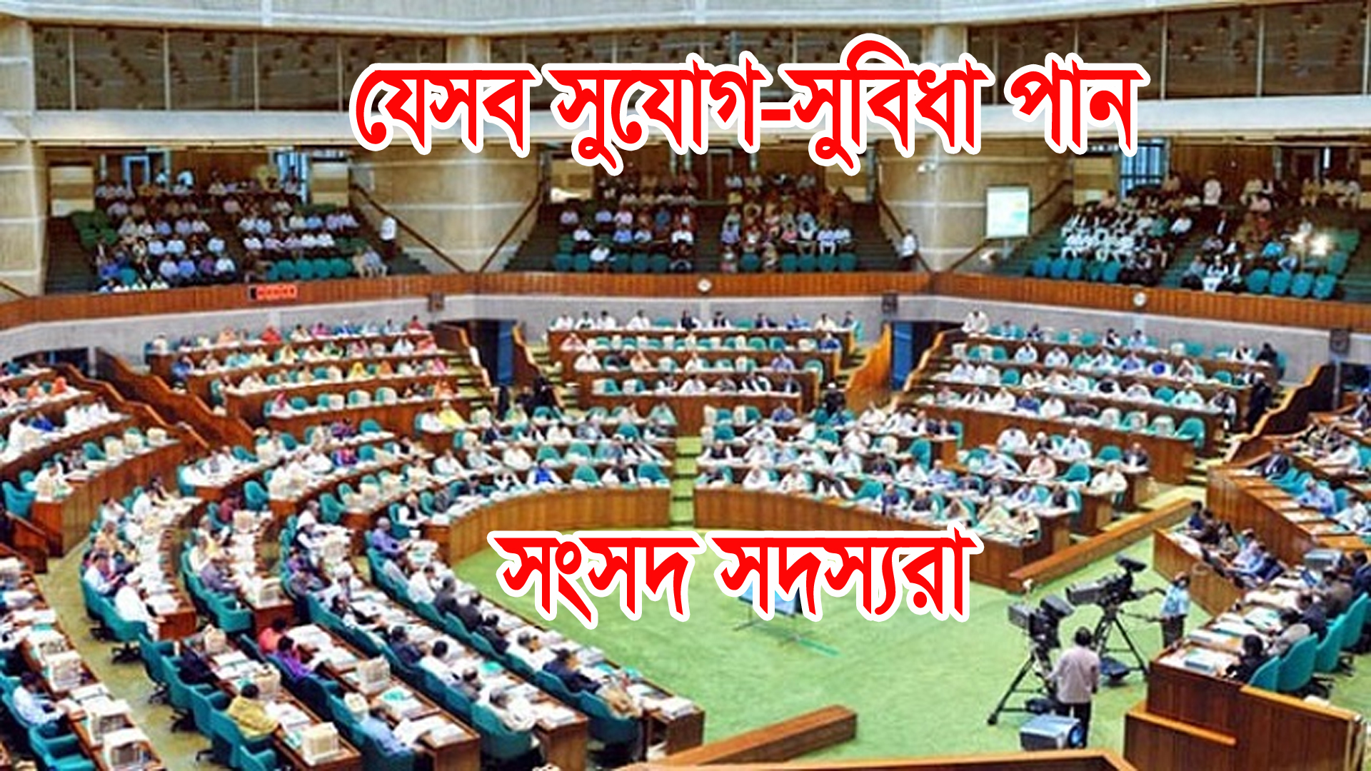 সংসদ সদস্যরা যেসব সুযোগ-সুবিধা পায়