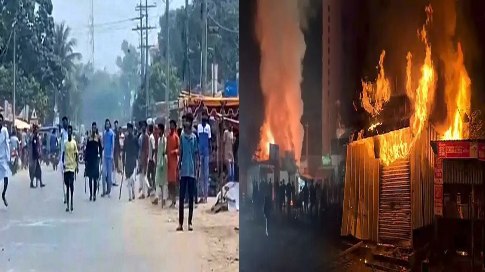 নোয়াখালীতে আওয়ামী লীগ-বিএনপি সংঘর্ষ ও অগ্নিসংযোগ