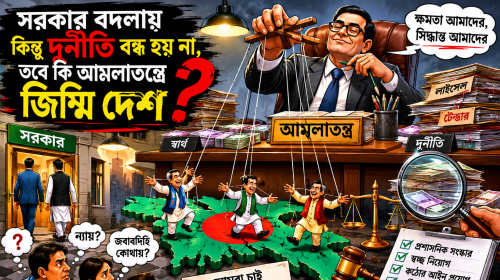 সরকার বদলায়, দুর্নীতি বন্ধ হয়না: তবে কি দেশ আমলাতন্ত্রে জিম্মি?