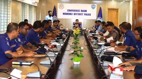 নোয়াখালীতে জুনমাসে পুলিশের অভিযানে অস্ত্র-মাদকসহ গ্রেপ্তার ৯৭