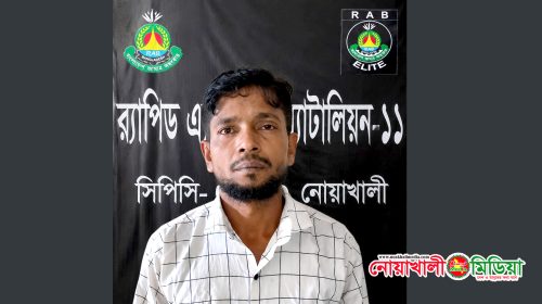 ঢাকার হত্যা মামলায় যাবজ্জীবন সাজাপ্রাপ্ত পলাতক আসামি লক্ষ্মীপুরে গ্রেপ্তার